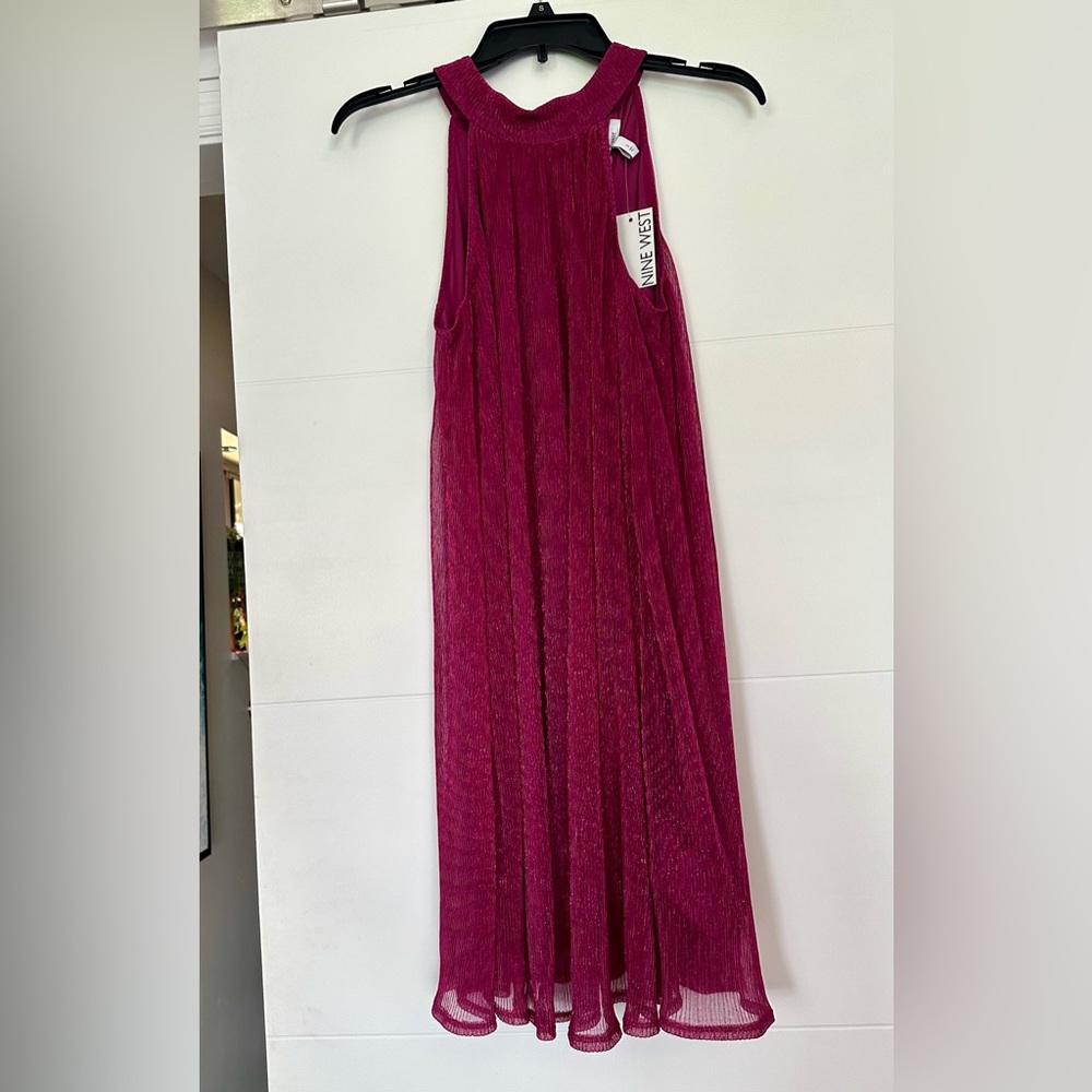 NWOT Nine West party mock neck mini dress Size: Small NEW - Picture 13 of 14